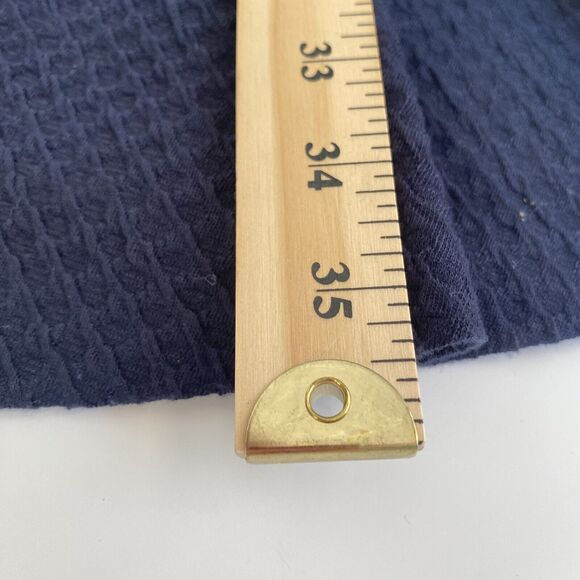 Rebecca Taylor Dress Size 0 Navy Blue Cap Sleeve Fit and Flare A Line Skater - Picture 4 of 8